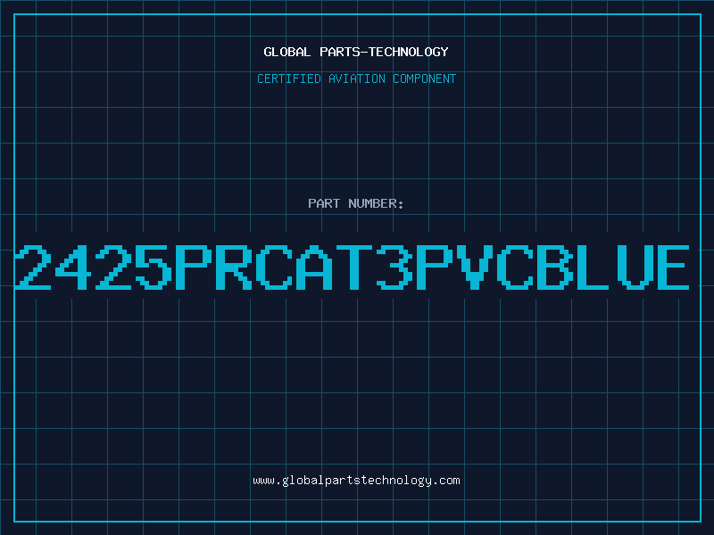 Aviation Part 2425PRCAT3PVCBLUE