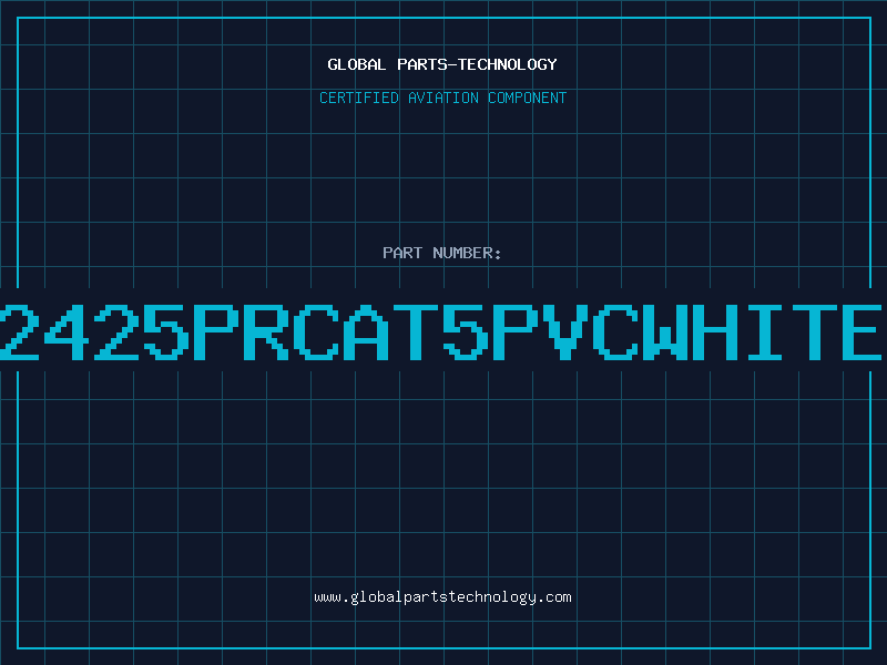 Aviation Part 2425PRCAT5PVCWHITE