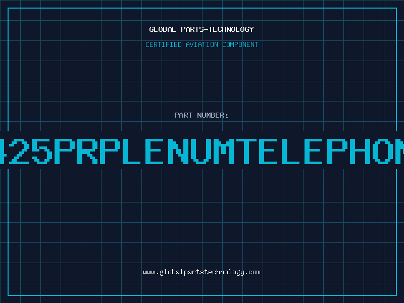 Aviation Part 2425PRPLENUMTELEPHONE