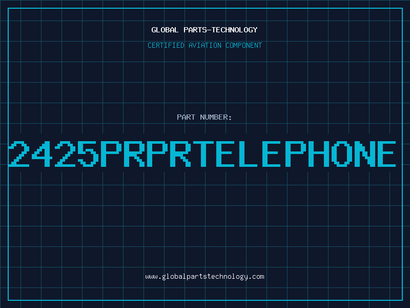 Aviation Part 2425PRPRTELEPHONE