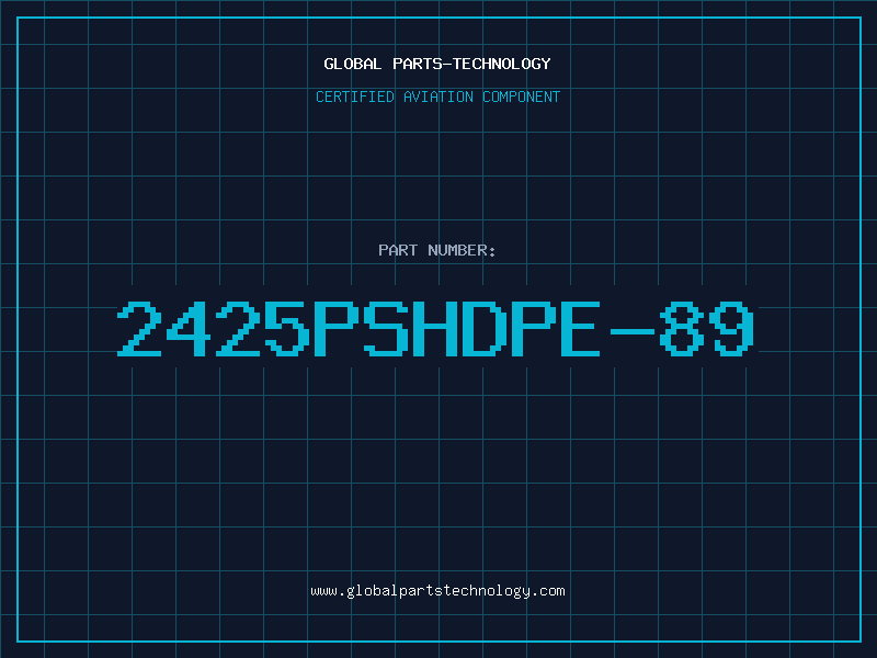 Aviation Part 2425PSHDPE-89
