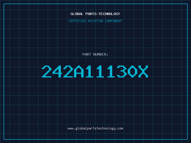 Aviation Part 242A11130X