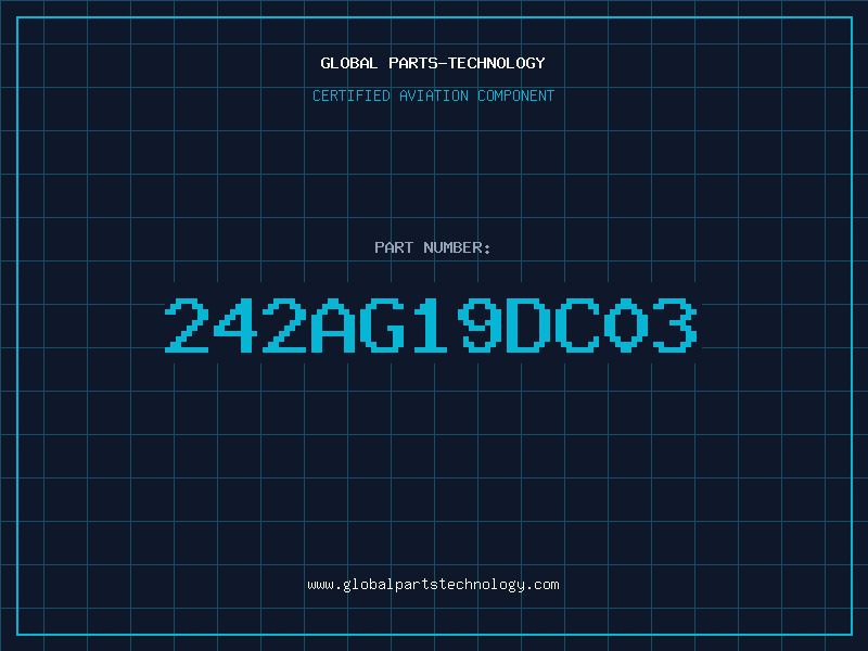 Aviation Part 242AG19DC03