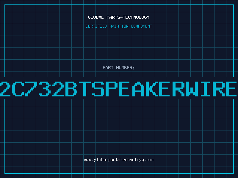 Aviation Part 242C732BTSPEAKERWIREPV