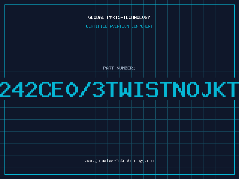 Aviation Part 242CE0/3TWISTNOJKT