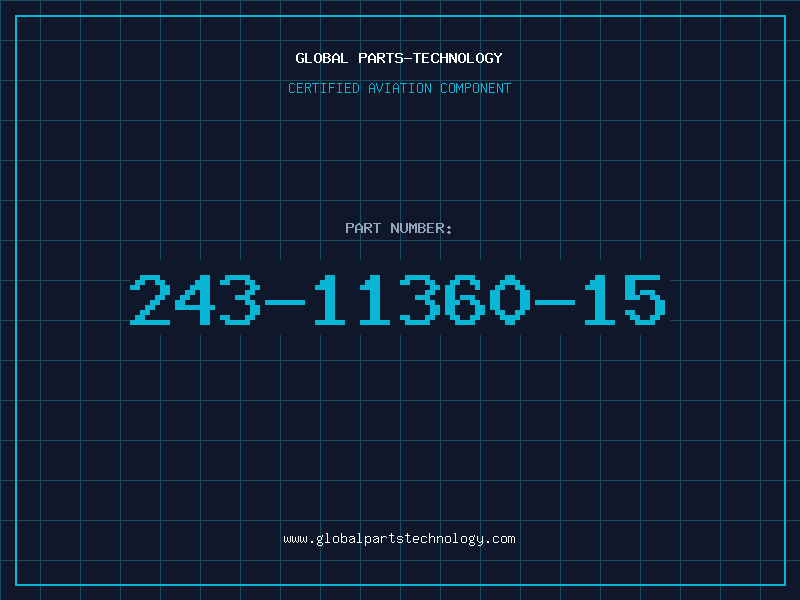 Aviation Part 243-11360-15