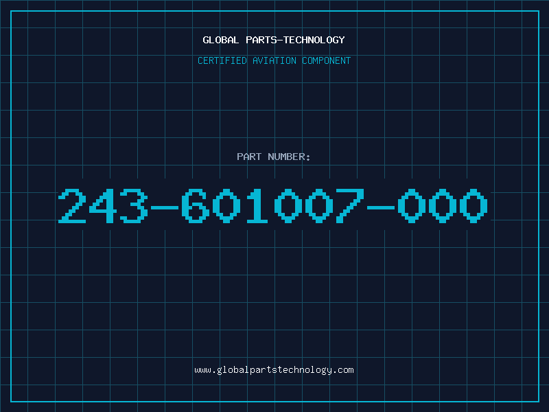 Aviation Part 243-601007-000