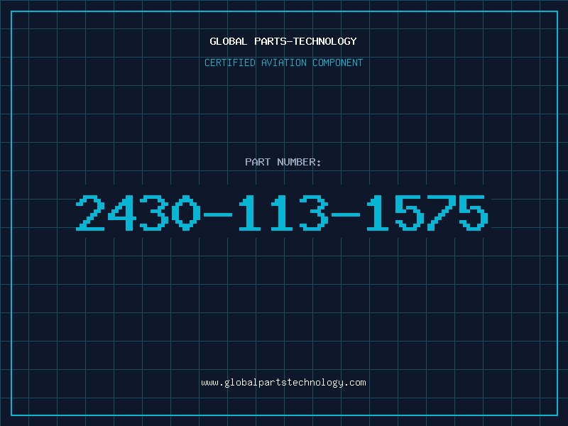 Aviation Part 2430-113-1575