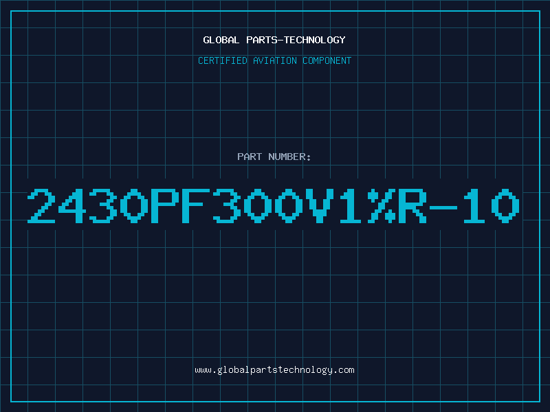 Aviation Part 2430PF300V1%R-10