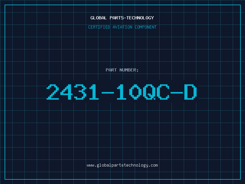 Aviation Part 2431-10QC-D