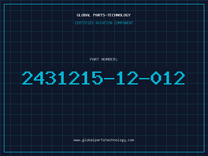 Aviation Part 2431215-12-012