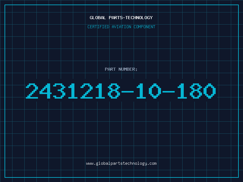 Aviation Part 2431218-10-180