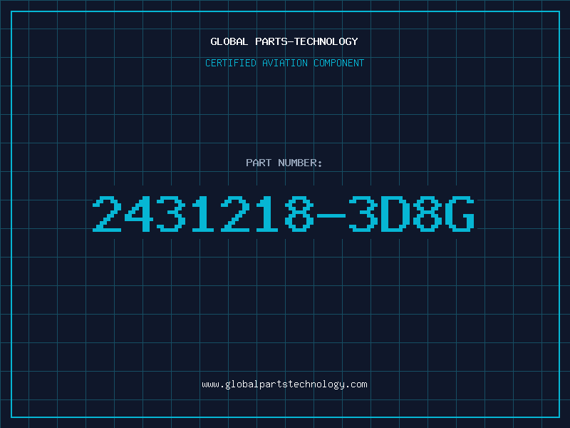 Aviation Part 2431218-3D8G
