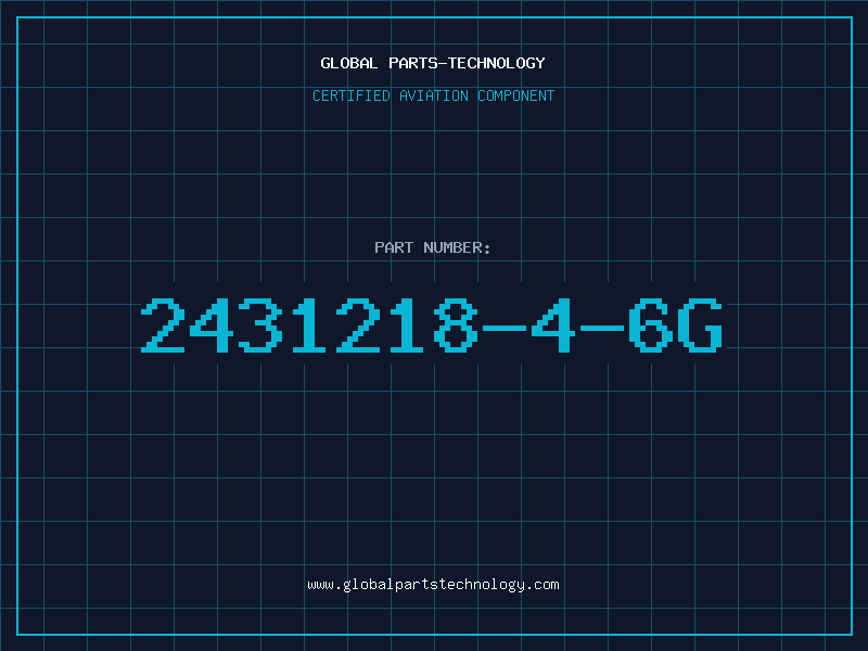 Aviation Part 2431218-4-6G