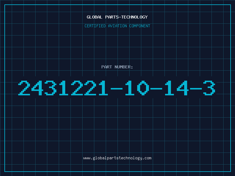 Aviation Part 2431221-10-14-3