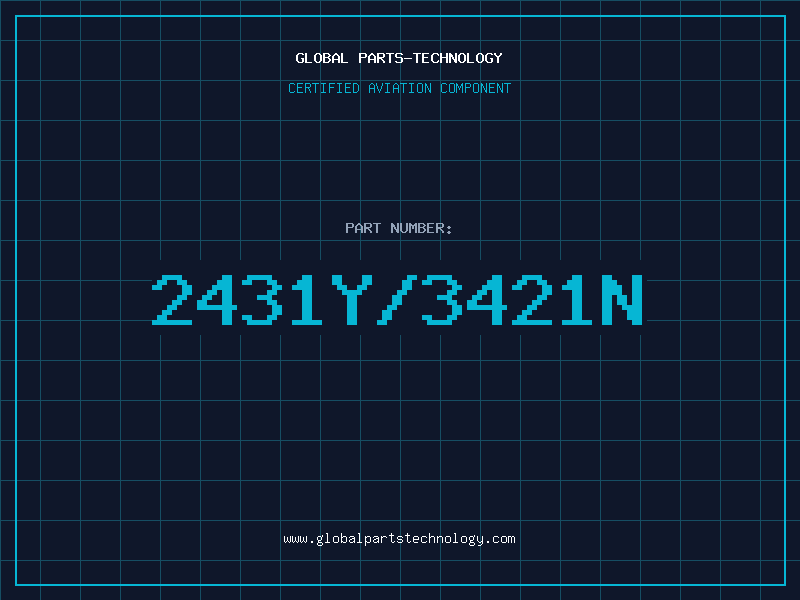 Aviation Part 2431Y/3421N