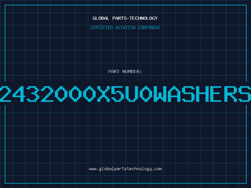 Aviation Part 2432000X5U0WASHERS