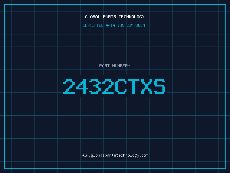 Aviation Part 2432CTXS