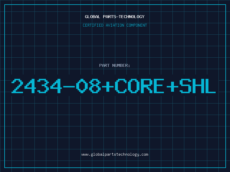 Aviation Part 2434-08+CORE+SHL