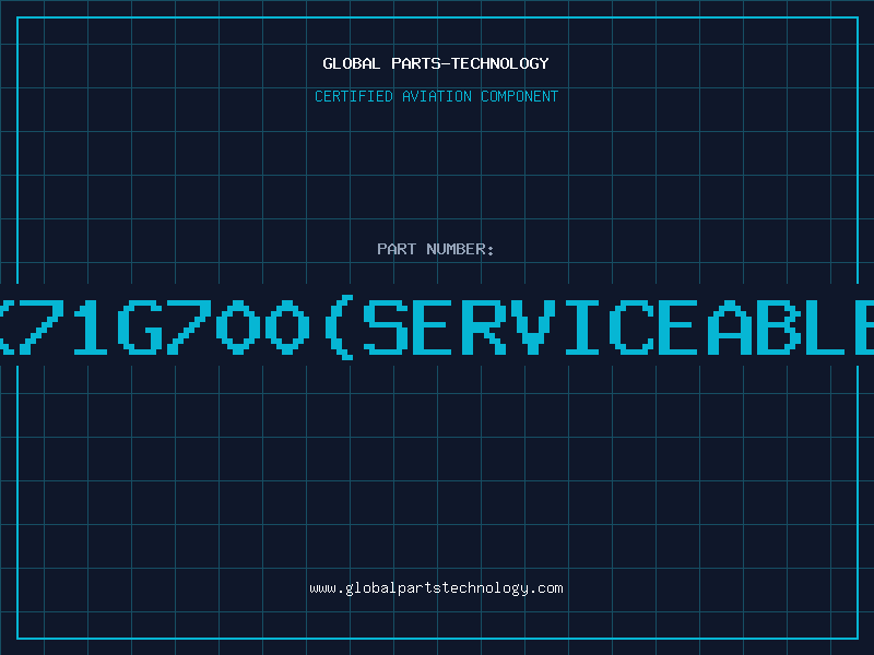 Aviation Part 2434K71G700serviceablepart
