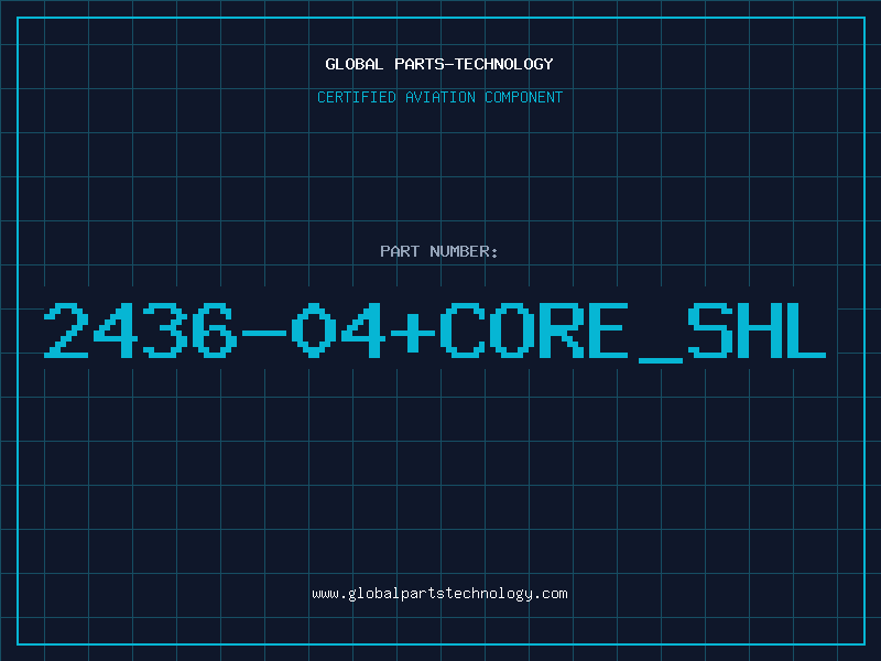 Aviation Part 2436-04+CORE_SHL