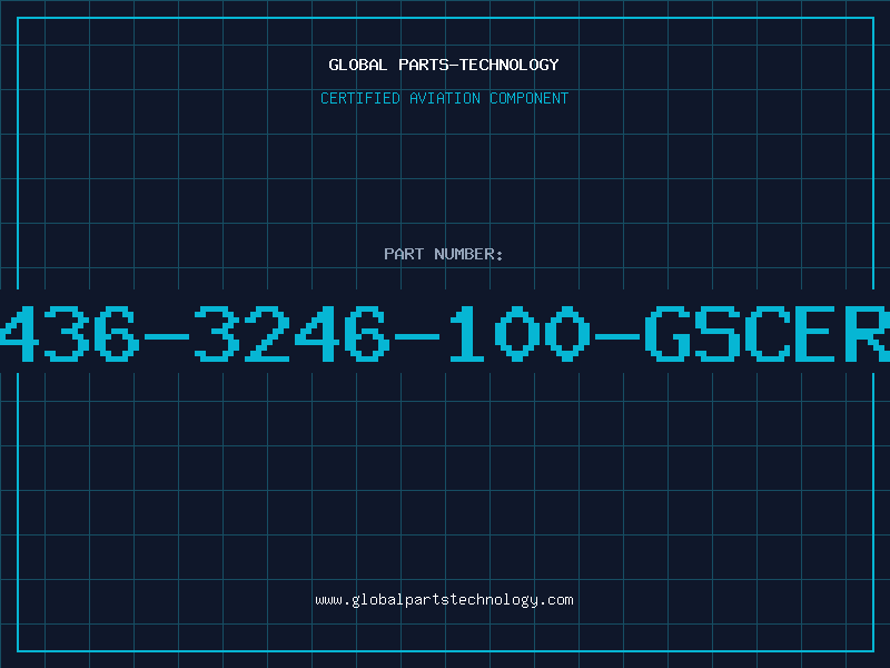 Aviation Part 2436-3246-100-GSCERA