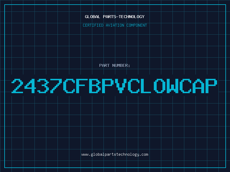 Aviation Part 2437CFBPVCLOWCAP