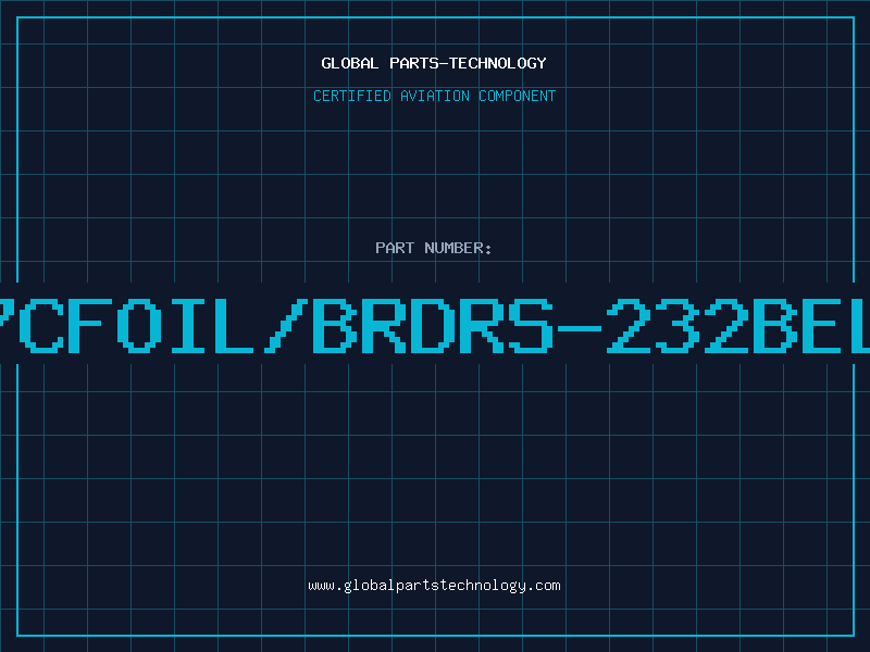 Aviation Part 2437CFOIL/BRDRS-232BELDEN