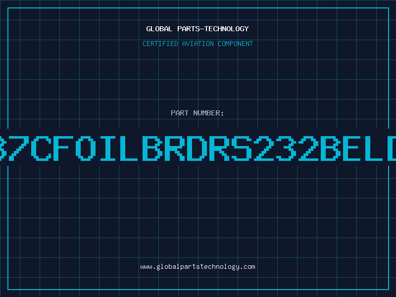 Aviation Part 2437CFOILBRDRS232BELDEN