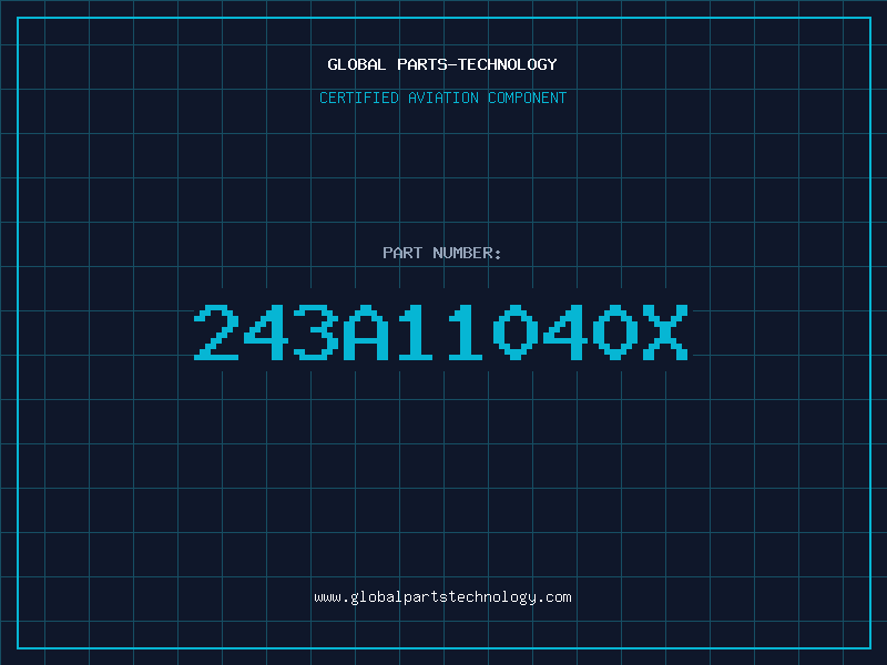 Aviation Part 243A11040X