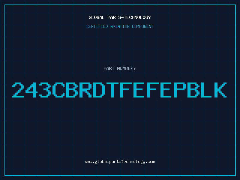Aviation Part 243CBRDTFEFEPBLK