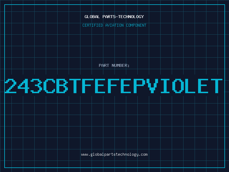 Aviation Part 243CBTFEFEPVIOLET