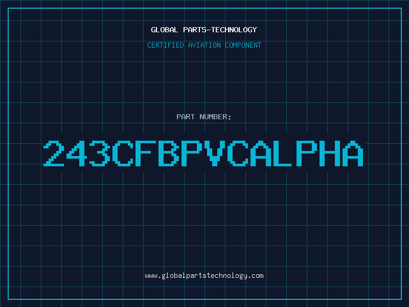 Aviation Part 243CFBPVCALPHA