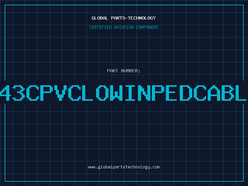 Aviation Part 243CPVCLOWINPEDCABLE