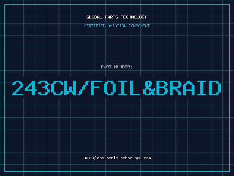 Aviation Part 243CW/FOIL&BRAID