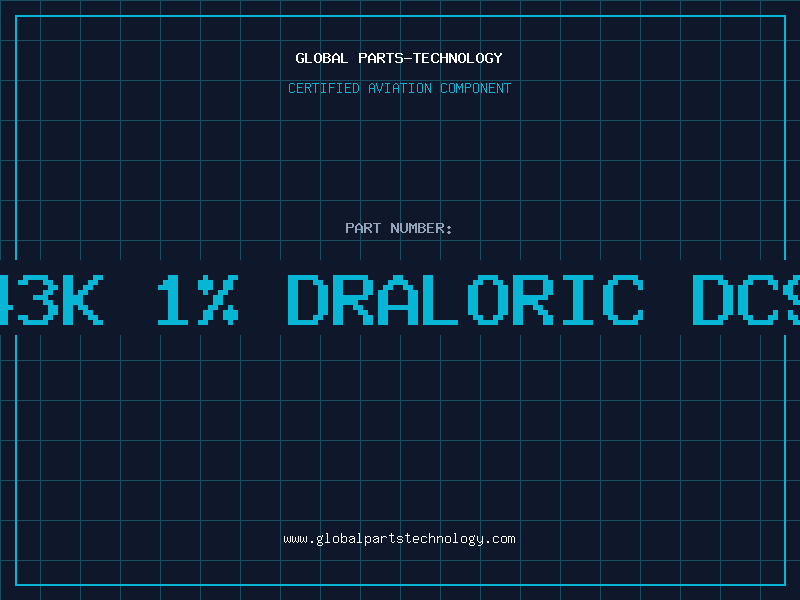 Aviation Part 243K 1% DRALORIC DC98
