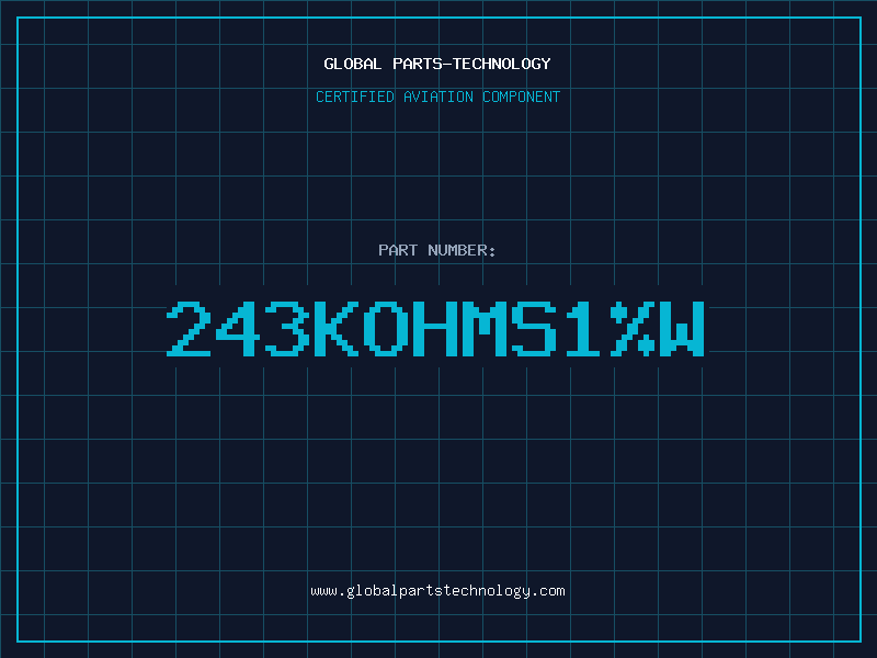 Aviation Part 243KOHMS1W