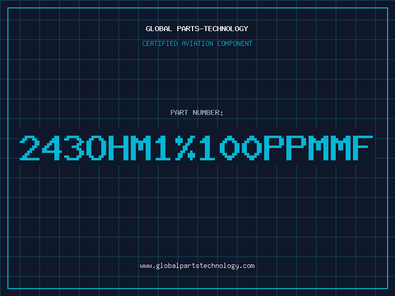 Aviation Part 243Ohm1100PPMMF