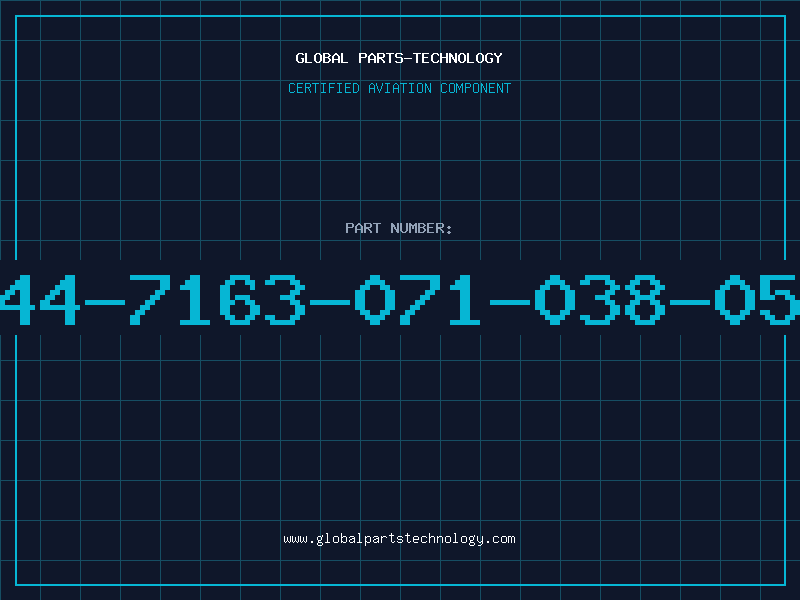 Aviation Part 244-7163-071-038-057