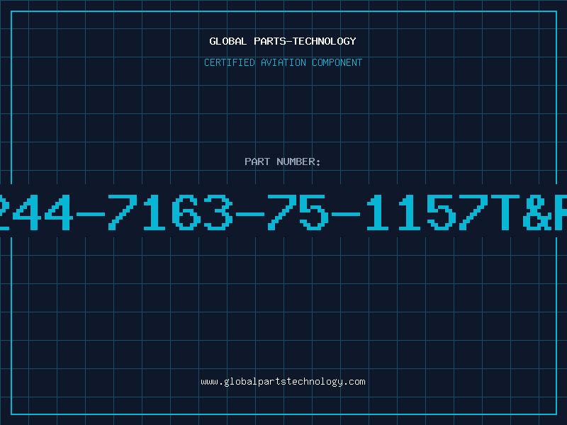 Aviation Part 244-7163-75-1157T&R