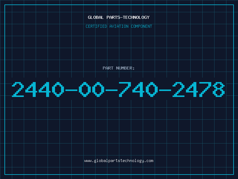 Aviation Part 2440-00-740-2478