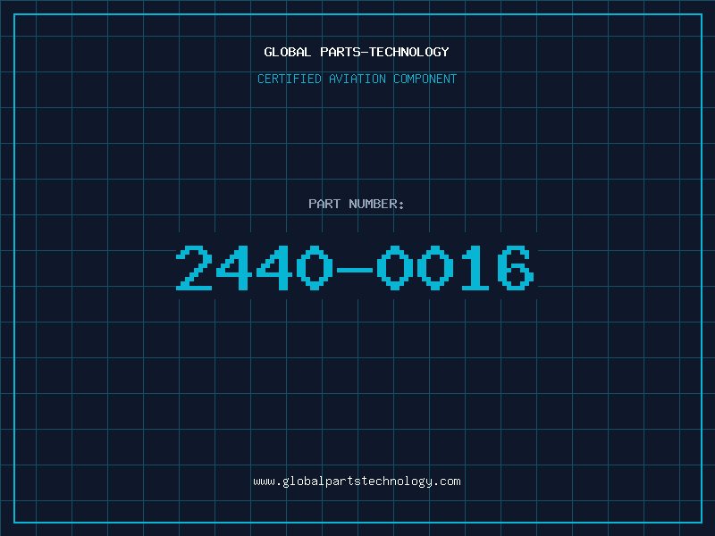 Aviation Part 2440-0016