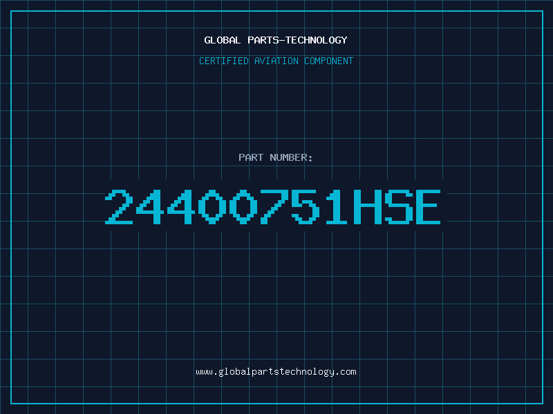 Aviation Part 24400751HSE