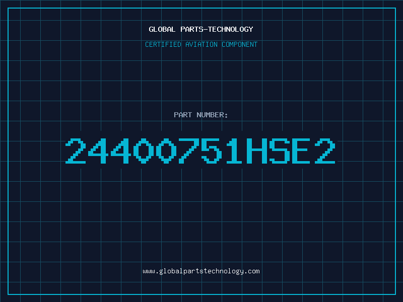 Aviation Part 24400751HSE2
