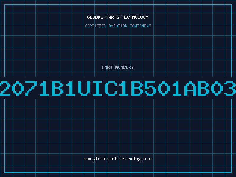 Aviation Part 2440STU2071B1UIC1B501AB03393BAAA
