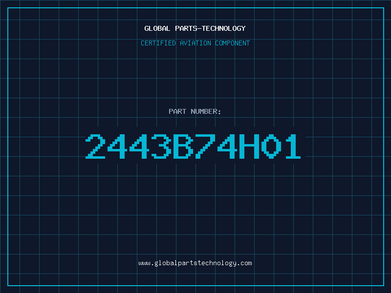 Aviation Part 2443B74H01
