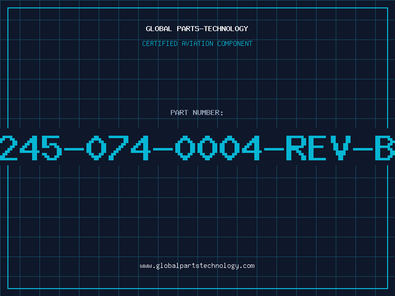 Aviation Part 245-074-0004-REV-B