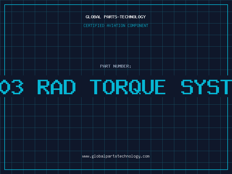 Aviation Part 24503 rad torque systems