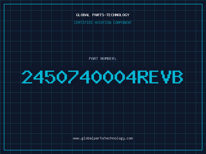 Aviation Part 2450740004REVB