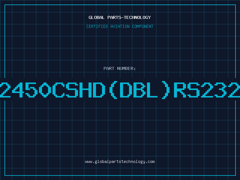 Aviation Part 2450CSHDDBLRS232